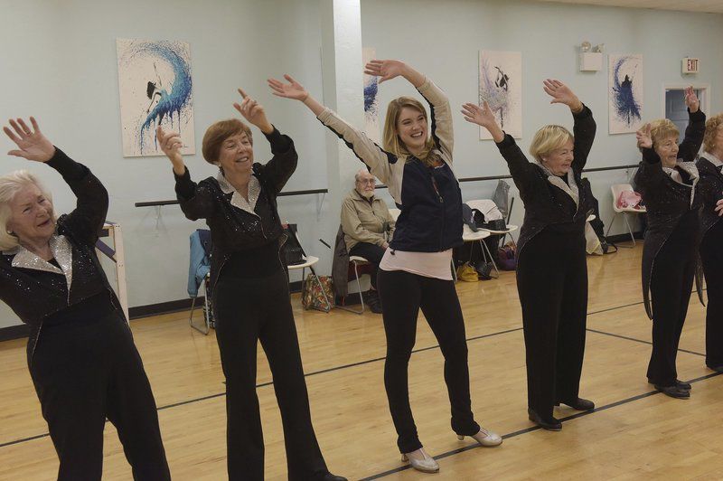 Tap dancing with a Broadway star